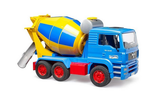 Bruder 50th Annivesary Man Tga Cement Mixer Special Colours
