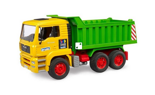 Bruder 50th Anniversary Man Tga Tip Truck Special Colours