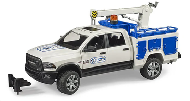 Bruder Emergency Ram 2500 Service Truck With Rotating Beacon Light