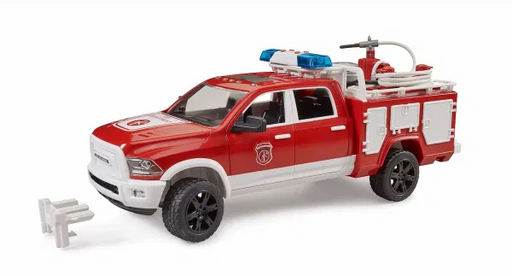 Bruder Ermergency Ram 2500 Fire Engine With Light & Sound 
