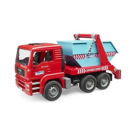 Bruder Man Tga Skip Container Truck