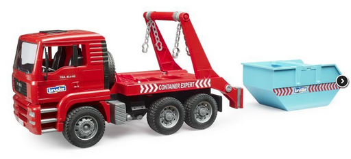 Bruder Man Tga Skip Container Truck