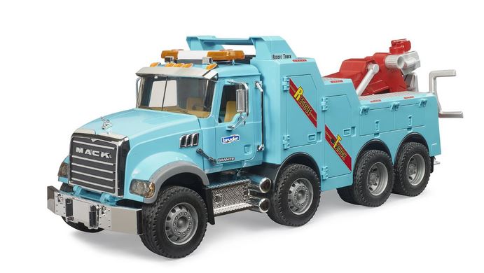 Bruder 1.16 Mack Granite Heavy Haulage Tow Truck