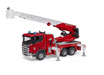 Bruder Emergency Scania 560r Fire Engine With Ladder / Pump Lights N Sounds