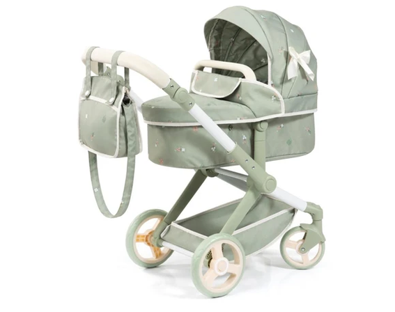 Bayer Xeo - Soft Sage Green Dolls Pram