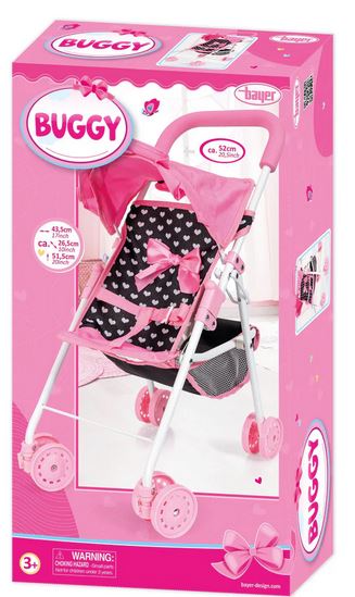 Bayer Doll Stroller With Accessories 