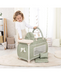 Bayer Multi Bed Doll Cot & Intergrated High Chair - Soft Sage Green