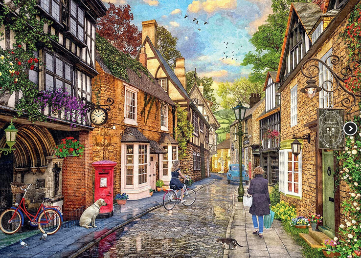 Ravensburger Meadow Hill Lane 1000 Pc Puzzle Rb00160-7