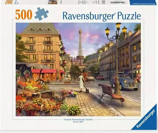 Ravensburger - An Evening Walk Paris 500pc Puzzle