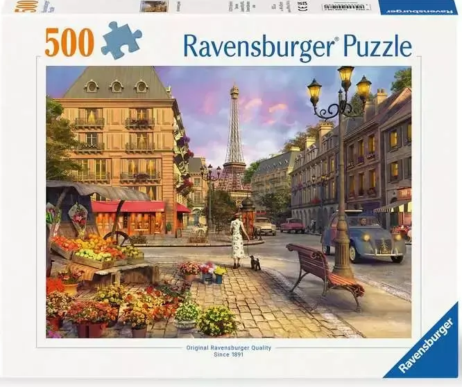 Ravensburger - An Evening Walk Paris 500pc Puzzle