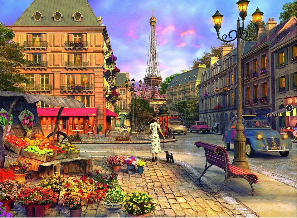 Ravensburger - An Evening Walk Paris 500pc Puzzle