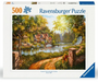 Ravensburger Cottage By The River 500 Pc Puzzle Rb00218-5