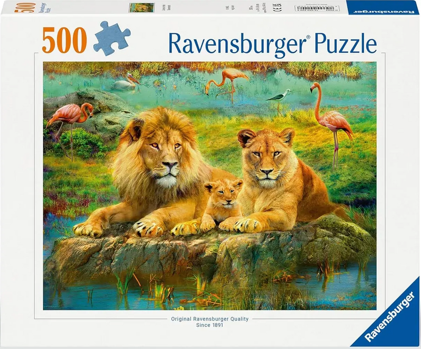 Ravensburger - Lions In The Savanna 500pc Puzzle