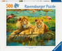Ravensburger - Lions In The Savanna 500pc Puzzle