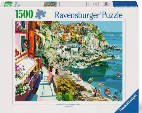 Ravensburger Romance In Cique Terre 1500 Pc Puzzle Rb00430-1