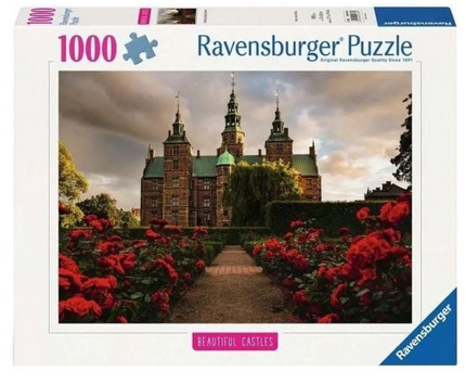 Ravensburger Rosenborg Castle Denmary 1000 Pc Puzzle Rb1336-5