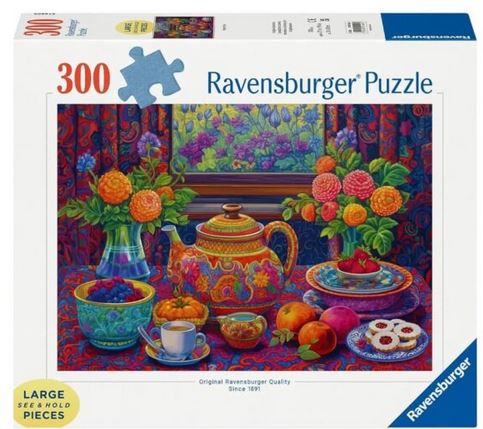 Ravensburger Time For Tea 300large Pc Puzzle Rb01446-1