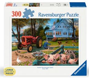 Ravensburge Country Life 300pc Lrg Format Puzzle Rb0148-2
