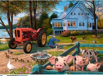 Ravensburge Country Life 300pc Lrg Format Puzzle Rb0148-2