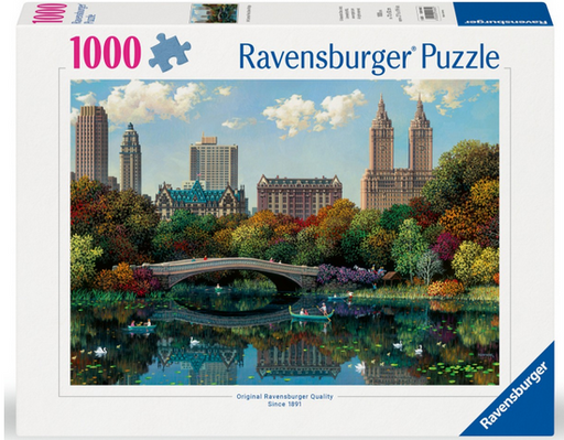 Ravensburger New York Central Park Bow Bridge 1000 Pc Puzzle Rb01485-0