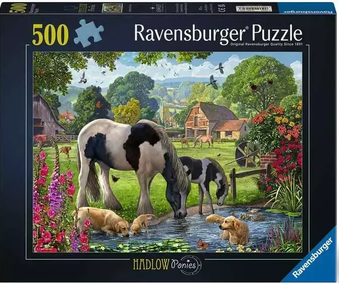 Ravensburger - Hadlow Ponies 500pc Puzzle