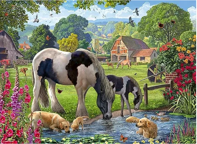 Ravensburger - Hadlow Ponies 500pc Puzzle