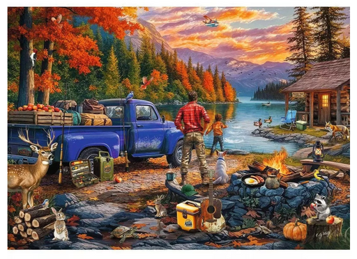 Ravensburger - Sunset Lake 300pc Puzzle