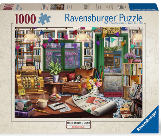 Ravensburger Enchanted Bookshop 1000pc Puzzle