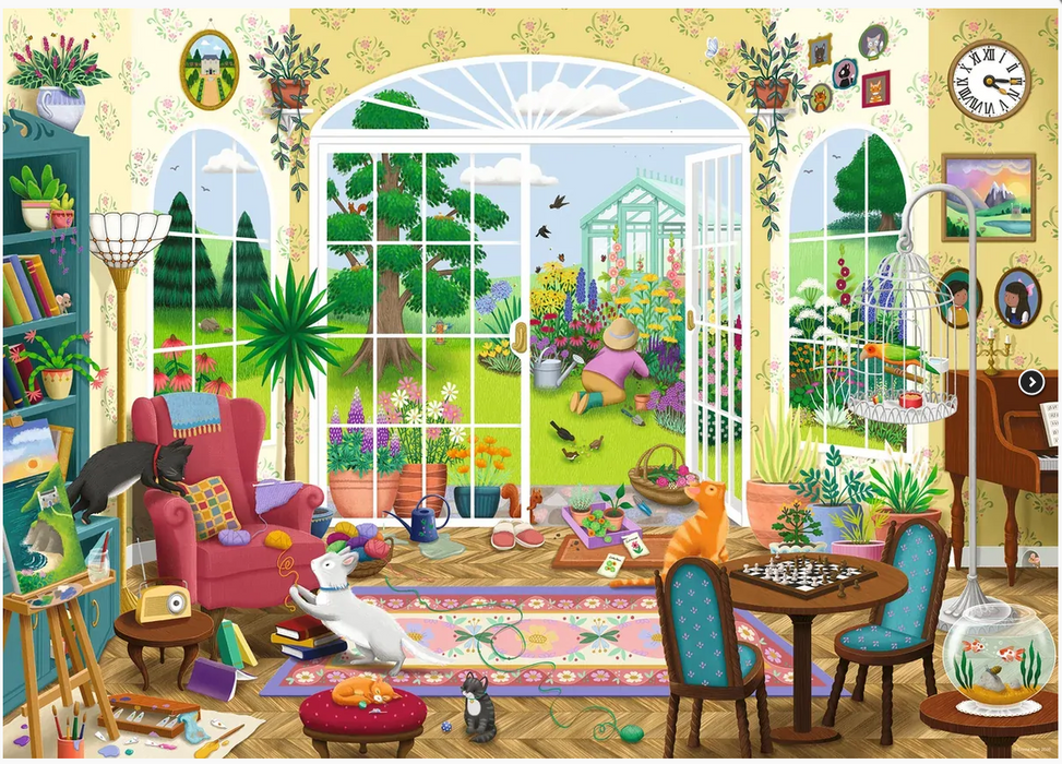 Ravensburger - Summer Garden Parlor 1000pc Puzzle