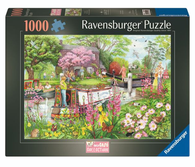 Ravensburger - Cosy Cafe No.4: River Cafe 1000pc Puzzle