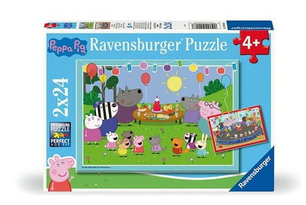 Ravensburger Peppa Pig 2  X 24 Pc Puzzle Rb04018-7