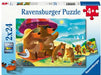 Ravensburger Bear Family Vacation 2 X 24pc Puzzle Rb04046-0