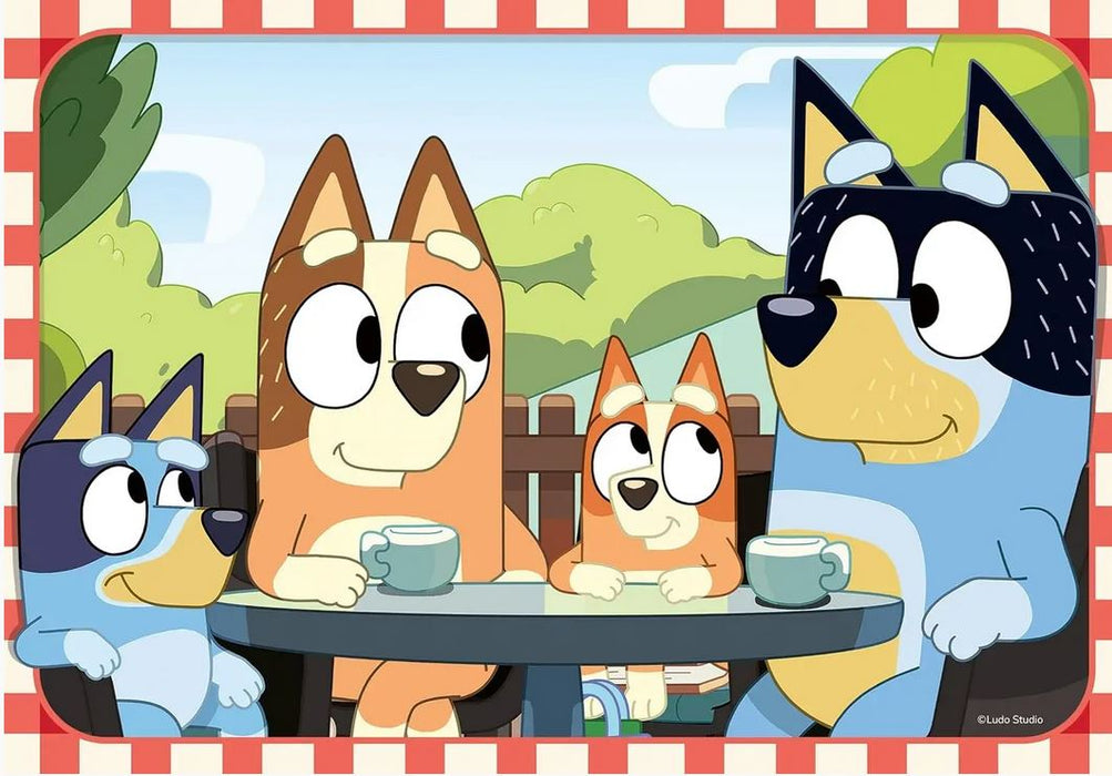 Ravensburger Bluey Family Time Puzzle 2 X 12 Pc Rb04111-5