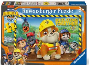 Ravensburger Paw Patrol Rubble & Crew 35pc Puzzle Rb04206-8