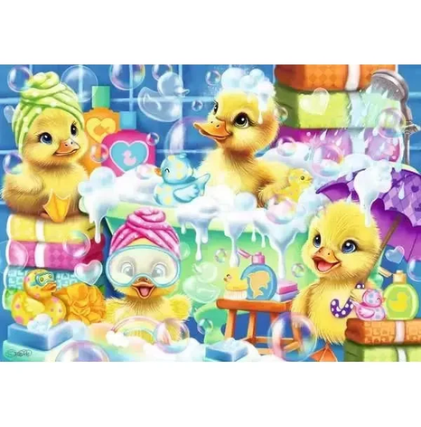 Ravensburger - Scrub A Dub Duckies 35pc Puzzle