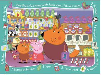 Ravensburger Peppa Pig My First Floor 16 Pc Puzzle Rb03165-8