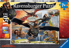 Ravensburger How To Train Your Dragon Easily Tamed  150 Pc Puzzle Rb10015-6