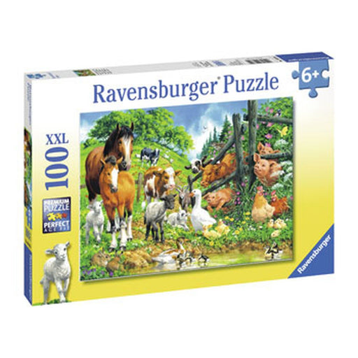 Rburg  Animal Get Together 100 Pc Puzzle