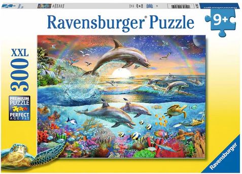 Ravensburg 300pc Dolphin Paradise Puzzle