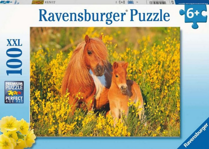 Ravensburger Shetland Ponies 100 Pc Puzzle Rb1328-6