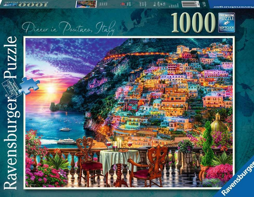 Ravensburger Dinner In Positano 1000 Pc Puzzle