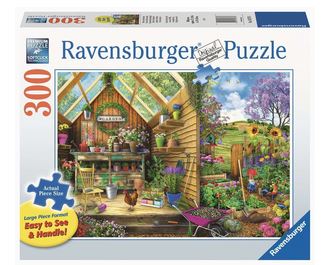 Ravensburger Gardeners Getaway 300 Large Pc Puzzle Rb16787-6