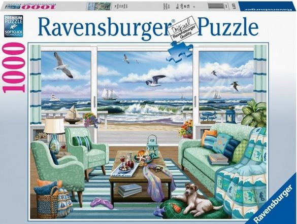 Ravensburger Beachfront Getaway 1000 Pc Puzzle