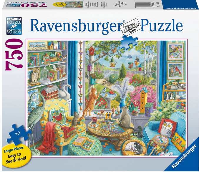 Ravensburger The Bird Watchers 750 Pc Puzzle Rb17328-0