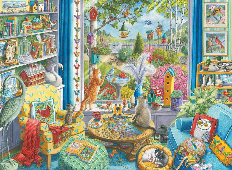 Ravensburger The Bird Watchers 750 Pc Puzzle Rb17328-0