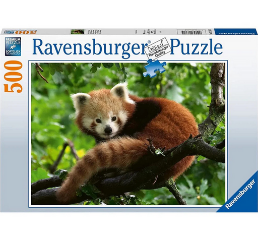 Ravensburg Red Panda Photo 500 Piece Puzzle