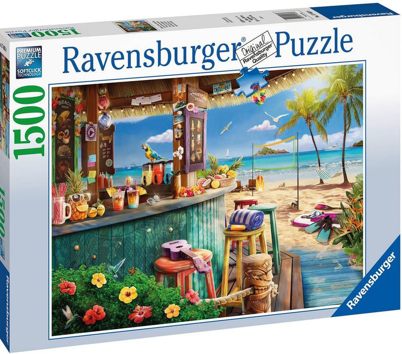 Ravensburger Beach Bar Breezes 1500 Pc Puzzle