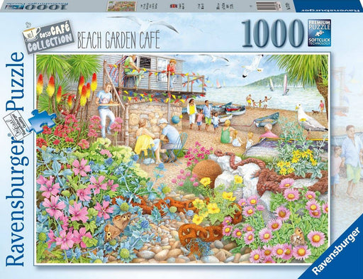 Ravensburger Beach Garden Cafe 1000 Pc Puzzle