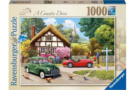 Ravensburg Leisure Days No 9 A Country Drive 1000 Piece Puzzle