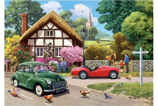 Ravensburg Leisure Days No 9 A Country Drive 1000 Piece Puzzle